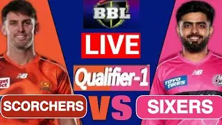 🔴 LIVE : BBL Live Match |Perth Scorchers vs Sydney Sixers | PRS vs SYS | Live Match Today