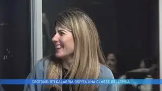 CROTONE: RTI CALABRIA OSPITA UNA CLASSE DELL'IPSIA
