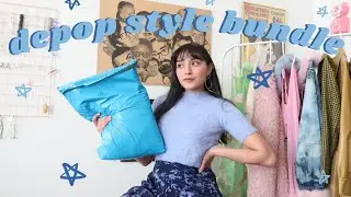 UNBOXING $35 DEPOP STYLE BUNDLE // Oh nooo...NOTHING fit me!!!