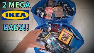 I GOT GIFTED 2 MEGA IKEA BAGS FULL OF MOVIES!