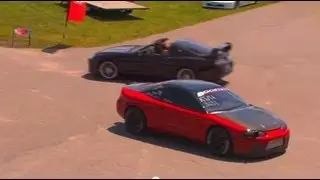 8 second Eagle Talon (AWD DSM) Drag Race - Boostin Performance