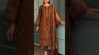 AFNAN BY JOHRA EMBROIDERED WINTER COLLECTION WHOLESALE PRICE 5350 RETAIL PRICE 6490 #fashion #johra