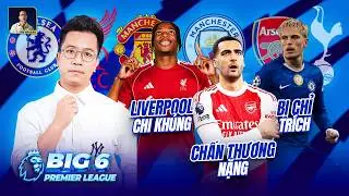 BIG 6 PREMIER LEAGUE: LIVERPOOL CHI KHỦNG CHO TRUNG VỆ, MERINO CHẤN THƯƠNG NẶNG, CĐV LA &Oacute; GARNACHO