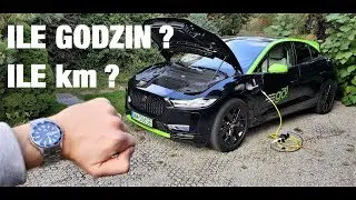 Czas ładowania auta elektrycznego (Jaguar I-Pace) TEST PL muzyk jeździ