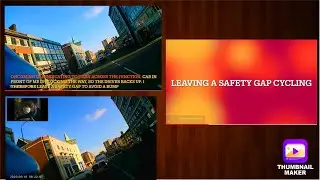 Leaving A Safety Gap Cycling