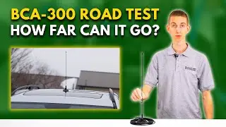 How Far Can the BCA-300 Dual Band Mag Mount Antenna Transmit? BCA-300 Road Test