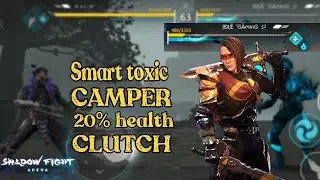 With VOICE | Smart Toxic Camper 1 hp clutch | Shadow Fight Arena Kate