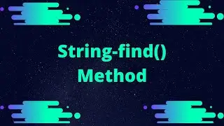 how to use in built find method for string in c++
