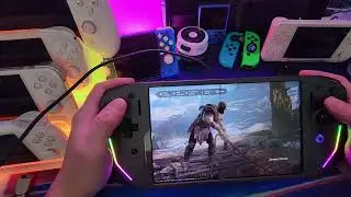 Y700 Gen 4 с Gamehub и новым драйвером 8eGen5‐842.6 с God of War 2018!