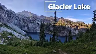 Glacier Lake, a PCT detour hike (near Park Lakes) -  Washington's Alpine Lakes Wilderness, USA