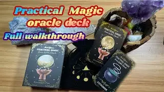 🔮 PRACTICAL MAGIC INNER WITCH ORACLE DECK | FULL WALKTHROUGH | REVIEW | 2ND E | GROUNDED BY THE MOON