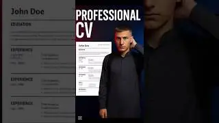 Create a Stunning CV with Pro Studio Look | Free CV Making Guide 2025
