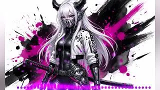 EDM Slow Beat Rhythm 🌸 Samurai Anime Audio Visualizer