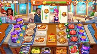 Cooking Madness | Beach Resort | Level 31 - 1, 2, 3