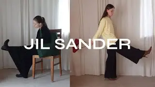 Shopping at Jil Sander, but the shop is my closet