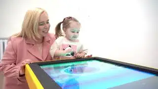 ДЕТСКИЙ СЕНСОРНЫЙ СТОЛ UTS KIDS ДЛЯ УВЛЕКАТЕЛЬНОГО РАЗВИТИЯ ДЕТЕЙ