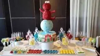 Elmo Dessert Table (sweetdesigns.com.au)