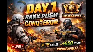 Diamond to Conqueror DAY 2 😱 Intense Last Zone Fight | BGMI