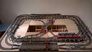 Ultimate compact LEGO train layout