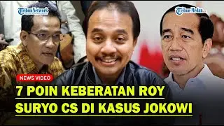 7 POIN KEBERATAN ROY SURYO Cs di Kasus Ijazah Jokowi❗