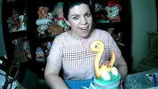 como hacer dinosaurio en foami  CON MOLDES dulcero para cumpleaños