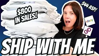 Большие выходные распродаж Poshmark и eBay! Отправляйте мои заказы через меня &mdash; смотрите, что про...