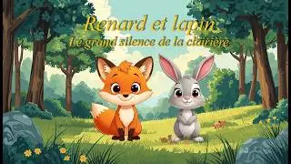Histoire calme pour enfants Le grand silence de la clairi&egrave;re Renard et Lapin | Dessin anim&eacute; apaisant