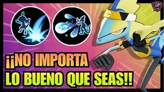 NO VASTA CON SER BUENO😱MEJORES OBJETOS Y MEDALLAS⭐BUILD INTELEON POKEMON UNITE