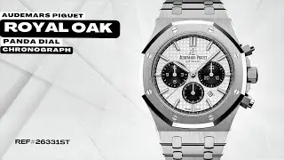 Unboxing Audemars Piguet Royal Oak Chronograph | Panda Dial | Reference 26331ST.OO.1220ST.03 |
