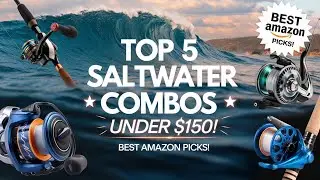 ✅Top 5: Best Saltwater Spinning Combos Under $150 In 2025 🎣 [ Budget Spinning reels on Amazon ]