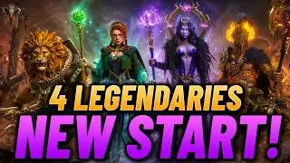 4 LEGENDARY Champions?! The CRAZIEST Raid Start! | Raid Shadow Legends