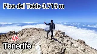 Tenerife 4K 🇪🇦 - Pico del Teide (3 715 m)