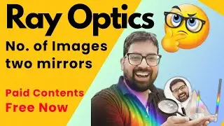 12 🍀| Number of Images by Two Plane Mirrors 🔥 | Complete Concept & Tricks | JEE NEET Physics