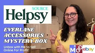 Unbox with Me - Everlane Accessories Mystery Box From Helpsy Source - Reselling for Profit