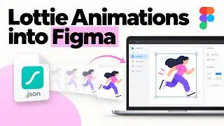 Figma Tutorial: How to Import Lottie File Animations to Figma (One Click)