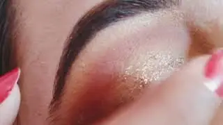 Golden brown makeup || golden brown makeup tutorial || golden brown makeup look|| makeup by kainat