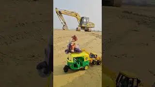 Remote Control JCB & Dumper Truck Unboxing 🚜 Full Testing | Powerful RC Toys Short