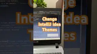 How to Change Theme in IntelliJ IDEA | Dark Mode & Light Mode Setup Tutorial #coding #intellij
