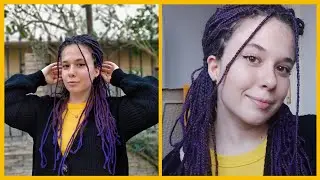 EVDE İPLE AFRİKA ÖRGÜSÜ YAPIMI  | Afrika Örgüsü Nasıl Yapılır?Yapımı Kaç Saat Sürdü?(DIY BOX BRAIDS)