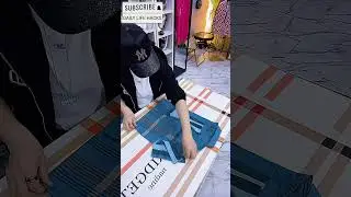 How to fold clothes for travel 23 #youtubeshorts #shorts #foldinghacks