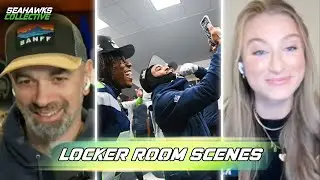 This Is What Winning The NFC Looks Like Inside The Seahawks Locker Room