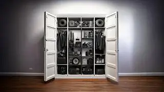 I Built a Tiny Gear Closet to Boost My Productivity