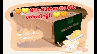 Unboxing BTS Butter CD Sets!!! 방탄소년단 버터 (with First Press posters & special photocards & cases)