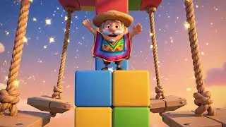 Fortnite Little Hero Built a Mountain Tower | Kids Songs & Nursery Rhymes