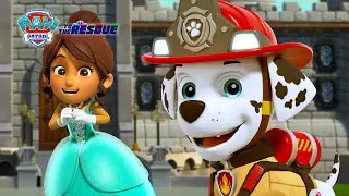 NOUVEAU! Marcus éteint l'incendie de chateau | La Pat' Patrouille | PAW Patrol