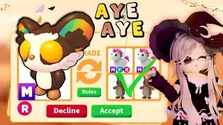 🎃ТРЕЙДЫ НА МЕГА AYE AYE | ДА,ДА | ЧТО ДАЮТ Adopt me Halloween 2025 Roblox