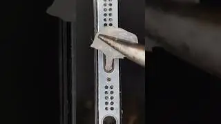Cleaning iPhone Charging Port with Hot Glue ⚠️ #asmr #satisfafying #waitforit #cleaning