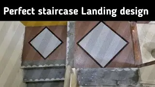 Landing design, [part 2] The perfect Landing for home staircase, @AteekTilestechnical
