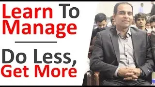 Management Skills -By Qasim Ali Shah | In Urdu