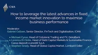 How to leverage the latest advances in fixed income market innovation